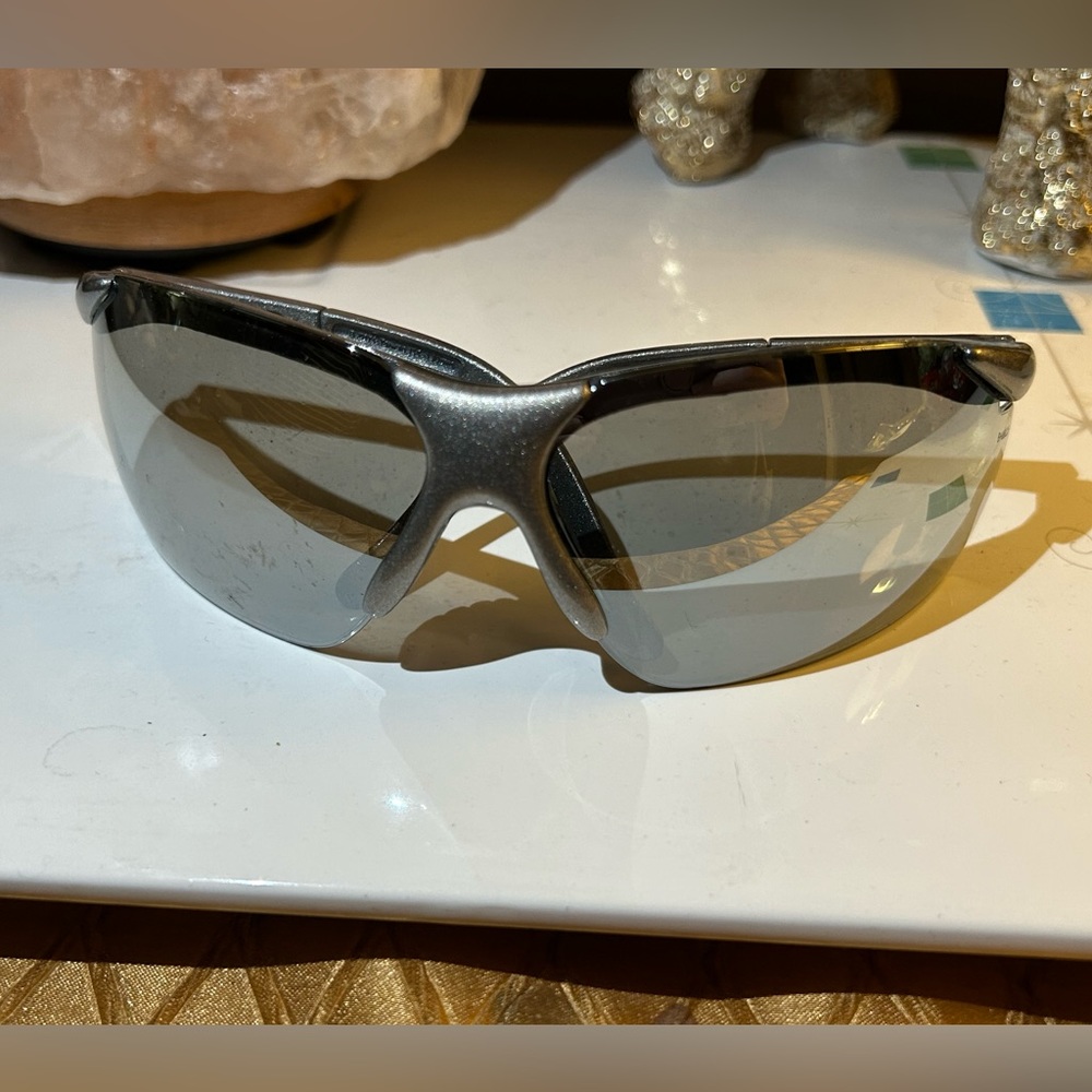 gray black tinted safety glasses